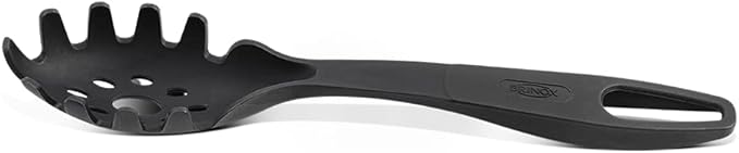 Pegador de Massa Nylon Preto Wavy – Essencial para Cozinha