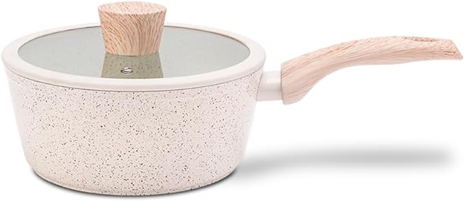 Conjunto de Panelas Ceramic Life Sirius Vanilla com Indução – Antiaderente Premium 6 Peças