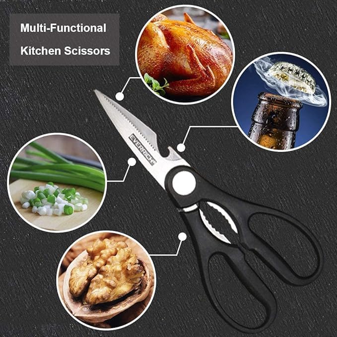 Kit de Facas para Churrasco e Cozinha 8 Peças – Aço Inoxidável com Garra e Amolador