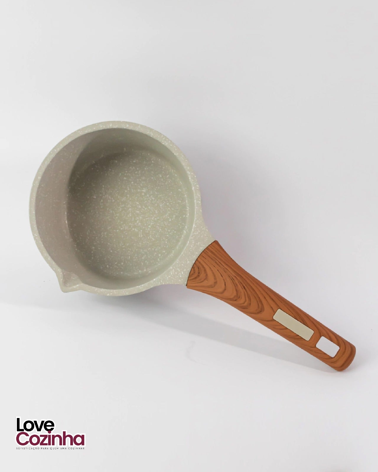 Conjunto Premium Cerâmico Antiaderente – Caçarolas e Frigideiras Temperatti Bianco – 9 Peças